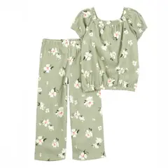 CARTER'S - Conjunto 2 Piezas Blusa y Pantalon Niña Carter´s
