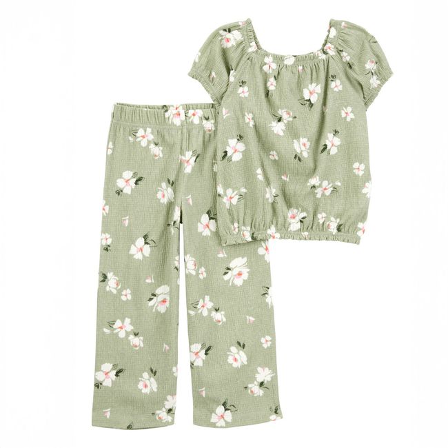 CARTER'S - Conjunto 2 Piezas Blusa y Pantalón Niña Carter's