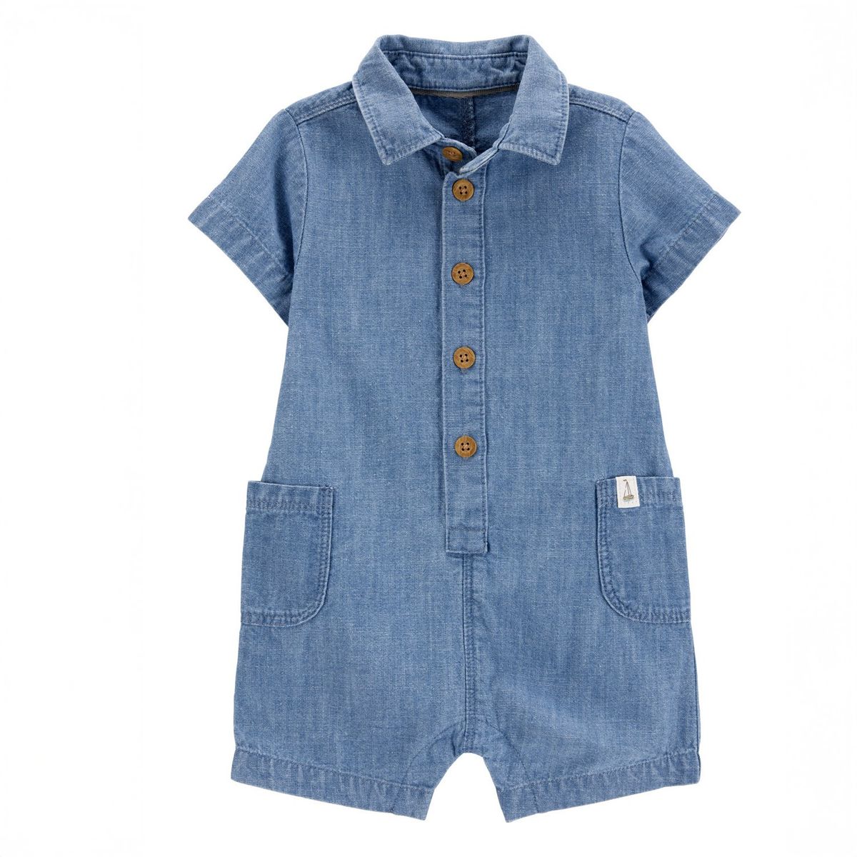 CARTER'S - Enterito Denim Algodón Bebé Niño Carter's