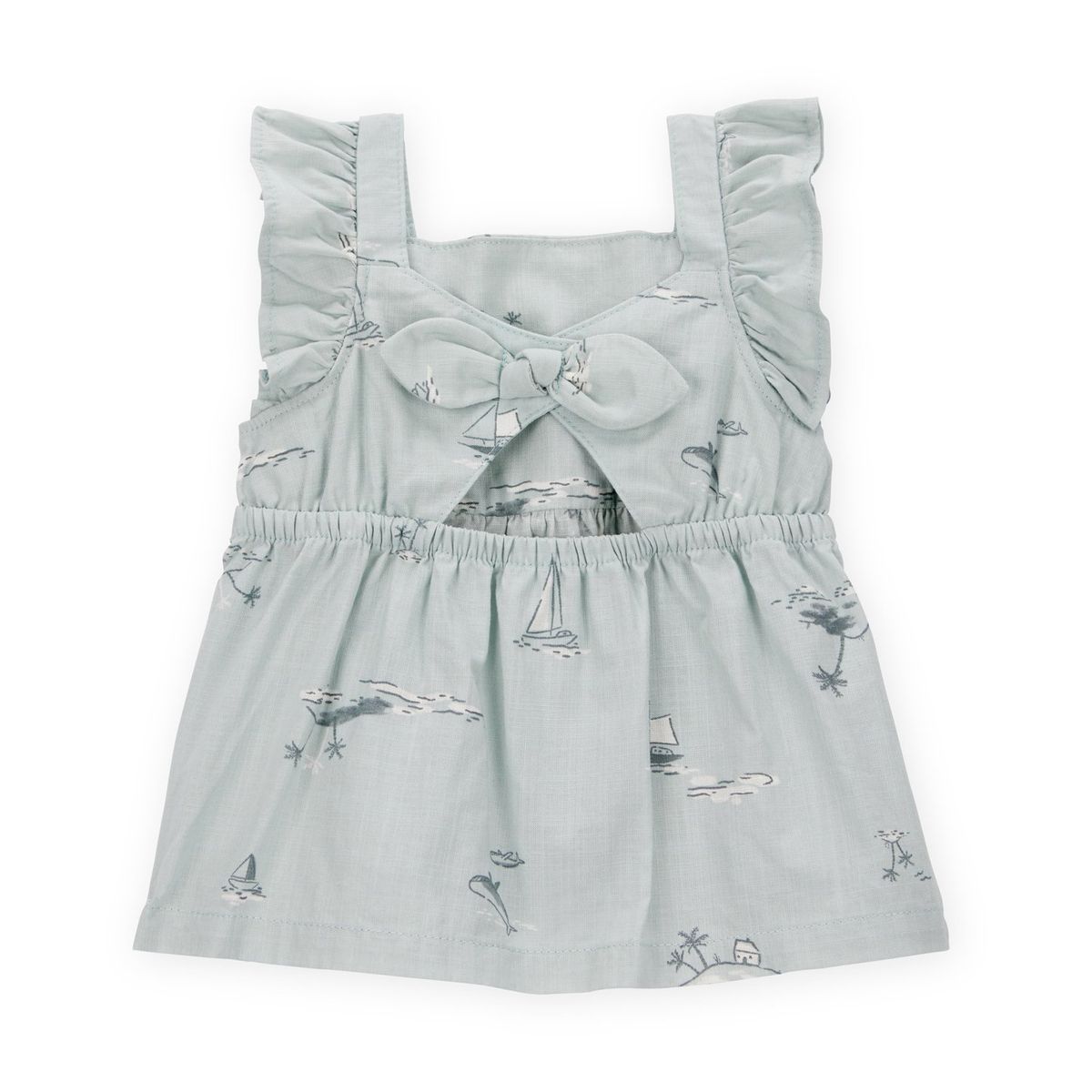 CARTER'S - Conjunto 2 Piezas Blusa y Short Bebé Niña Carter's