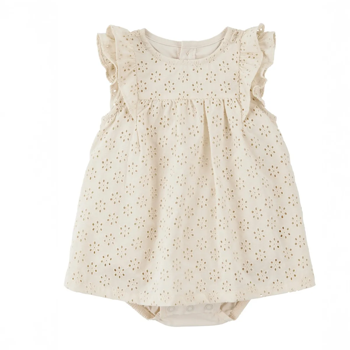 CARTER'S - Vestido con Cubre Pañal Algodón Bebé Niña Carter's