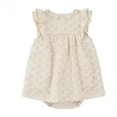 CARTER'S - Vestido con Cubre Pañal Algodón Bebé Niña