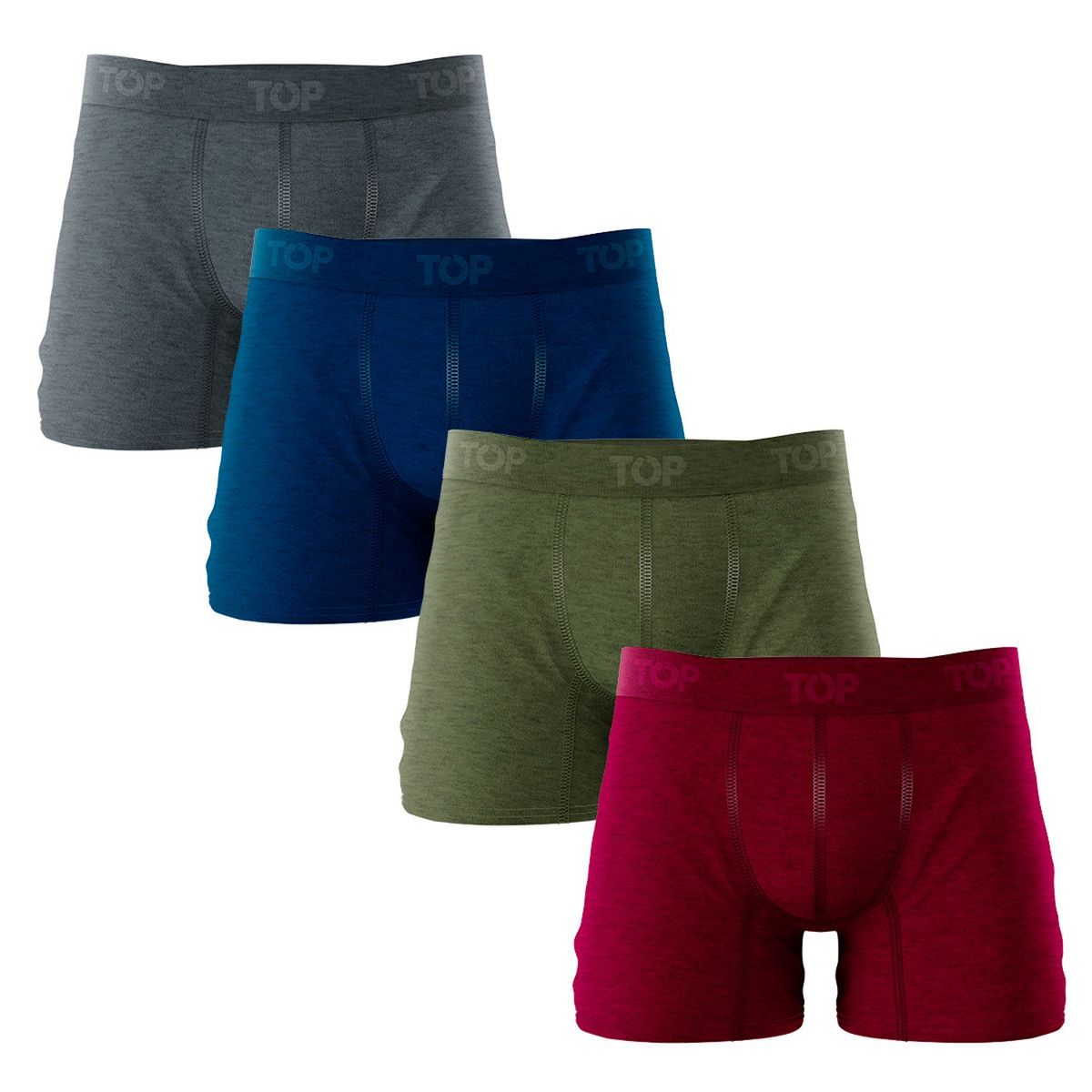 TOP - Pack De 4 Boxer Hombre Top