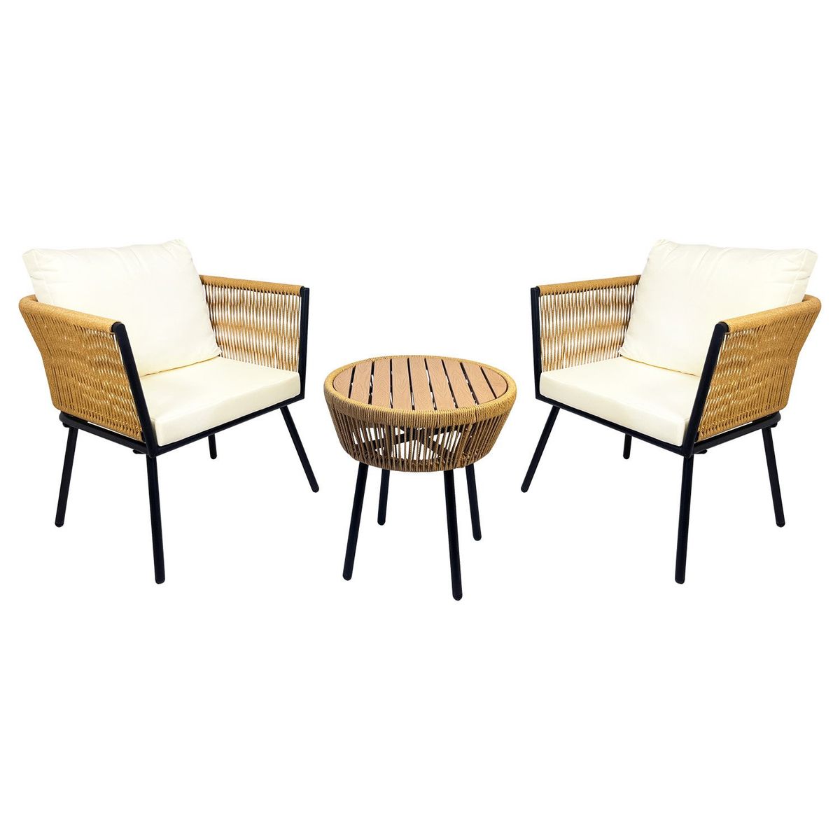 EL BARCO - Set De Balcón 3 Piezas Cordova El Barco