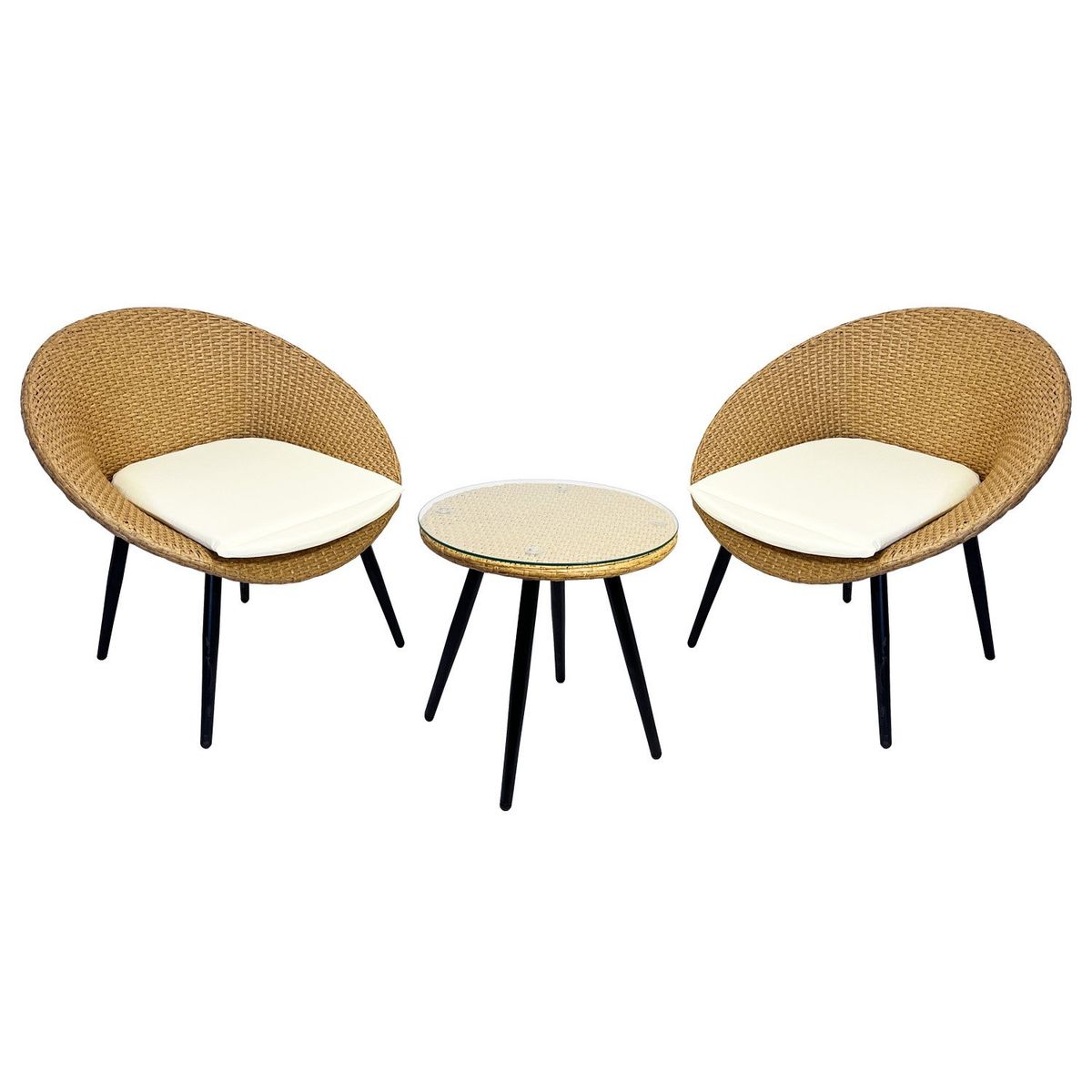 EL BARCO - Set De Balcón 3 Piezas Punta Del Este El Barco