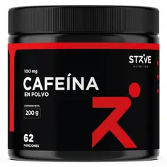 STRIVE - Cafeína En Polvo Suplemento Deportivo Nutrition