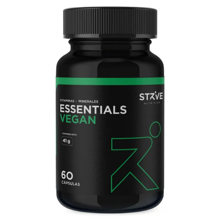 Multivitamínico Adulto 50+ Vegan Essentials Suplemento Deportivo Nutrition