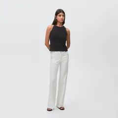 MANGO TEEN - Top Panel Bordado Suizo Mujer
