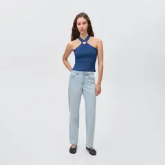 MANGO TEEN - Top Punto Detalle Aro Mujer