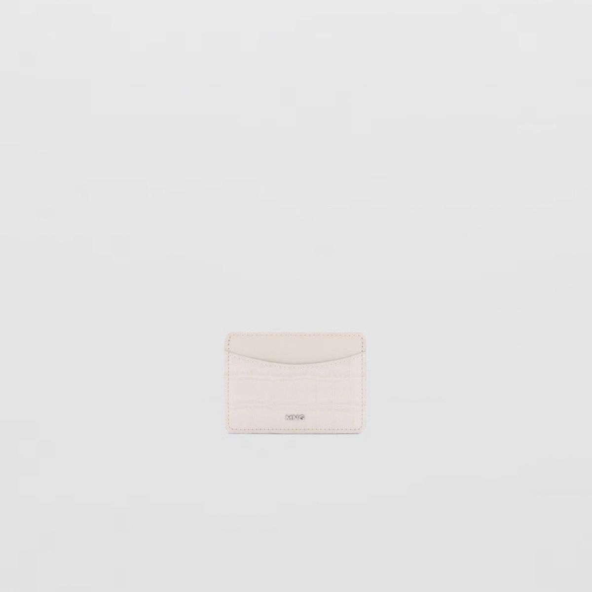 MANGO - Tarjetero Efecto Piel Coco Mujer Mango