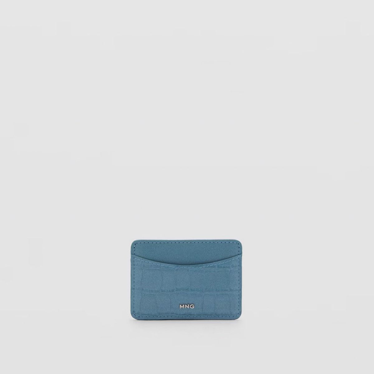 MANGO - Tarjetero Efecto Piel Coco Mujer Mango