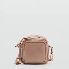 MANGO - Bolso Bandolera Cuadrado Mujer