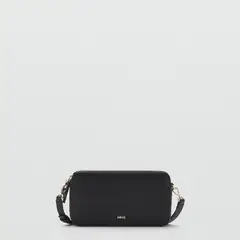 MANGO - Bolso Bandolera Doble Cremallera Mujer