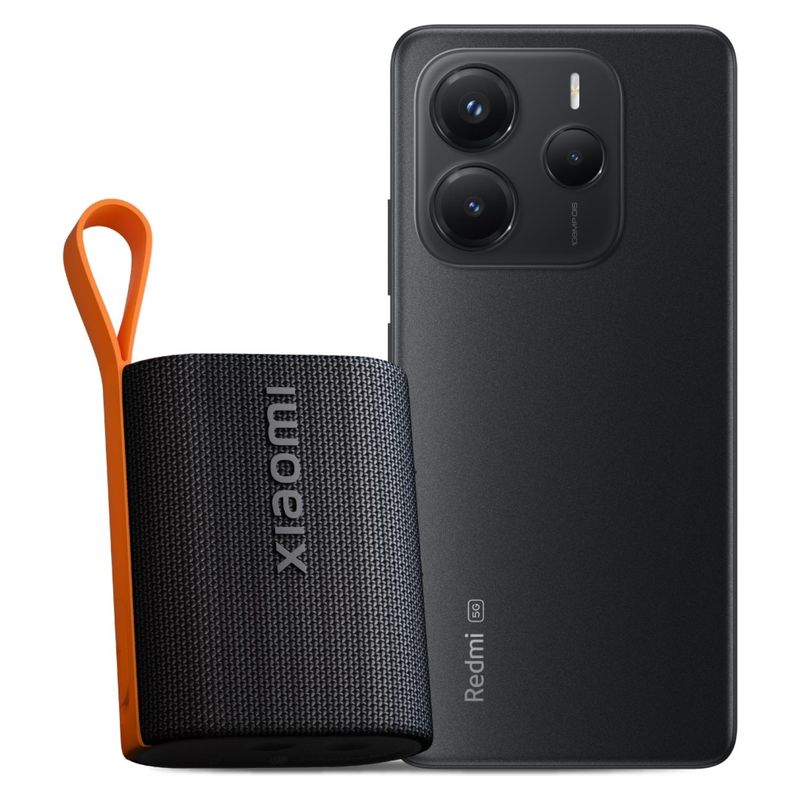 XIAOMI - XIAOMI REDMI NOTE 14 5G 256GB NEGRO+PARLANTE