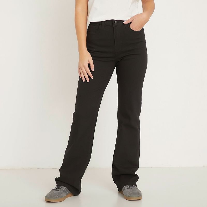 ONLY - Jeans Boot Cut Alto Mujer Only