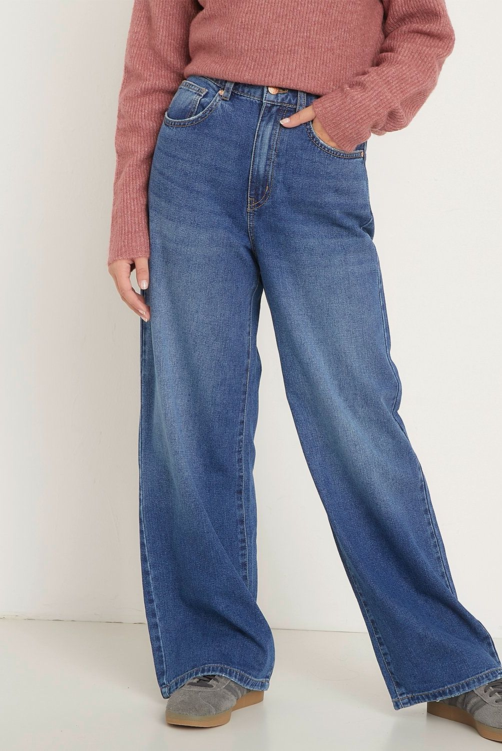 ONLY - Jeans Flare Alto Mujer Only