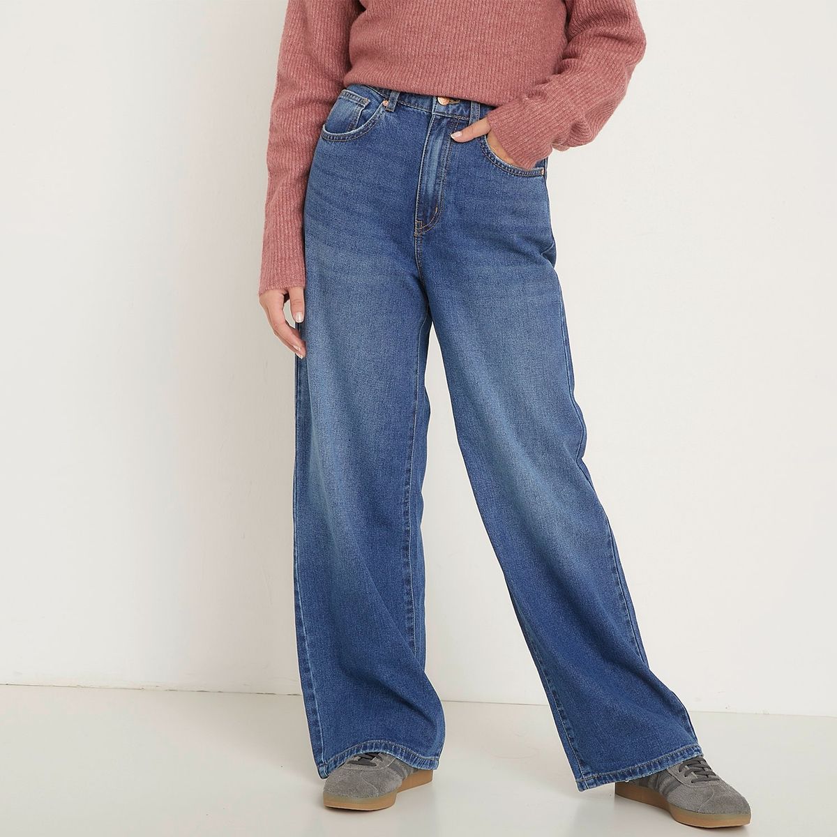 ONLY - Jeans Flare Alto Mujer Only