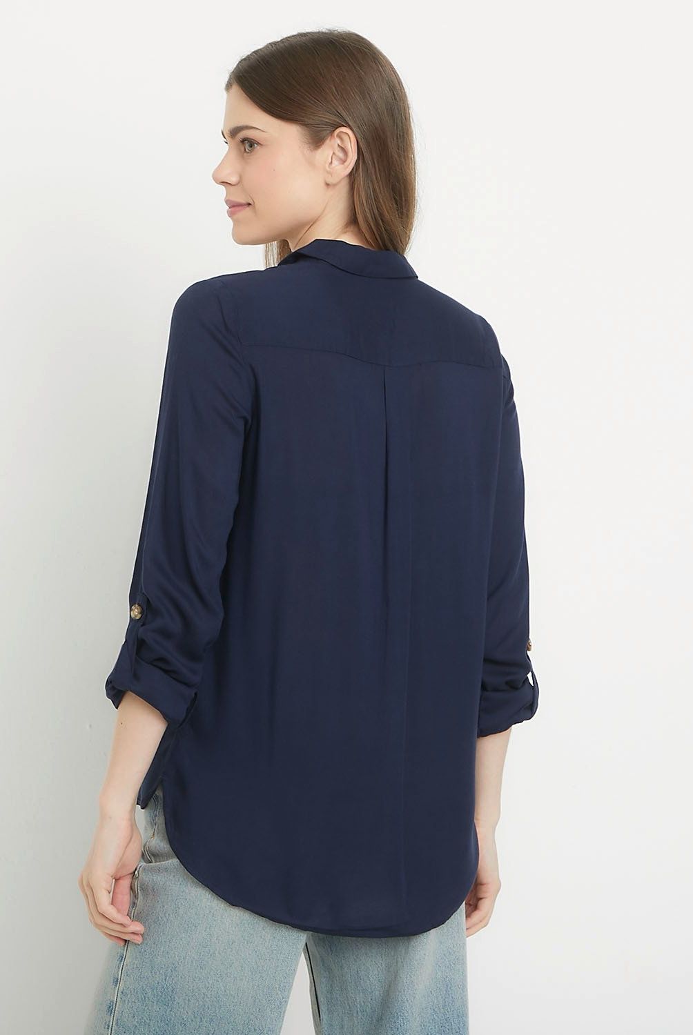 VERO MODA - Blusa Manga Larga Botones  Mujer Vero Moda