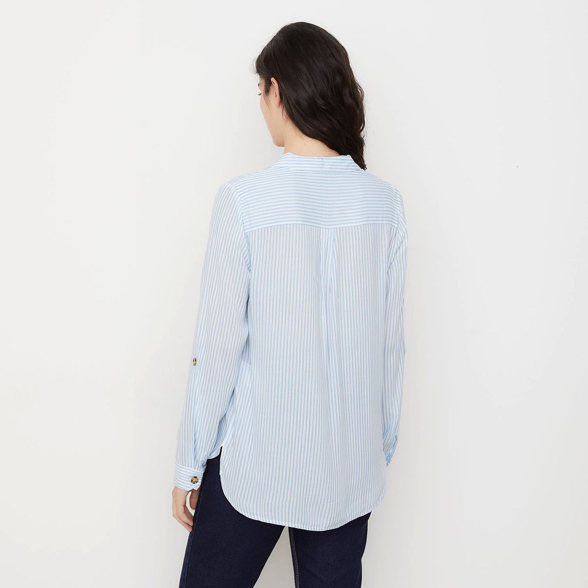 VERO MODA - Blusa Manga Larga Botones  Mujer Vero Moda