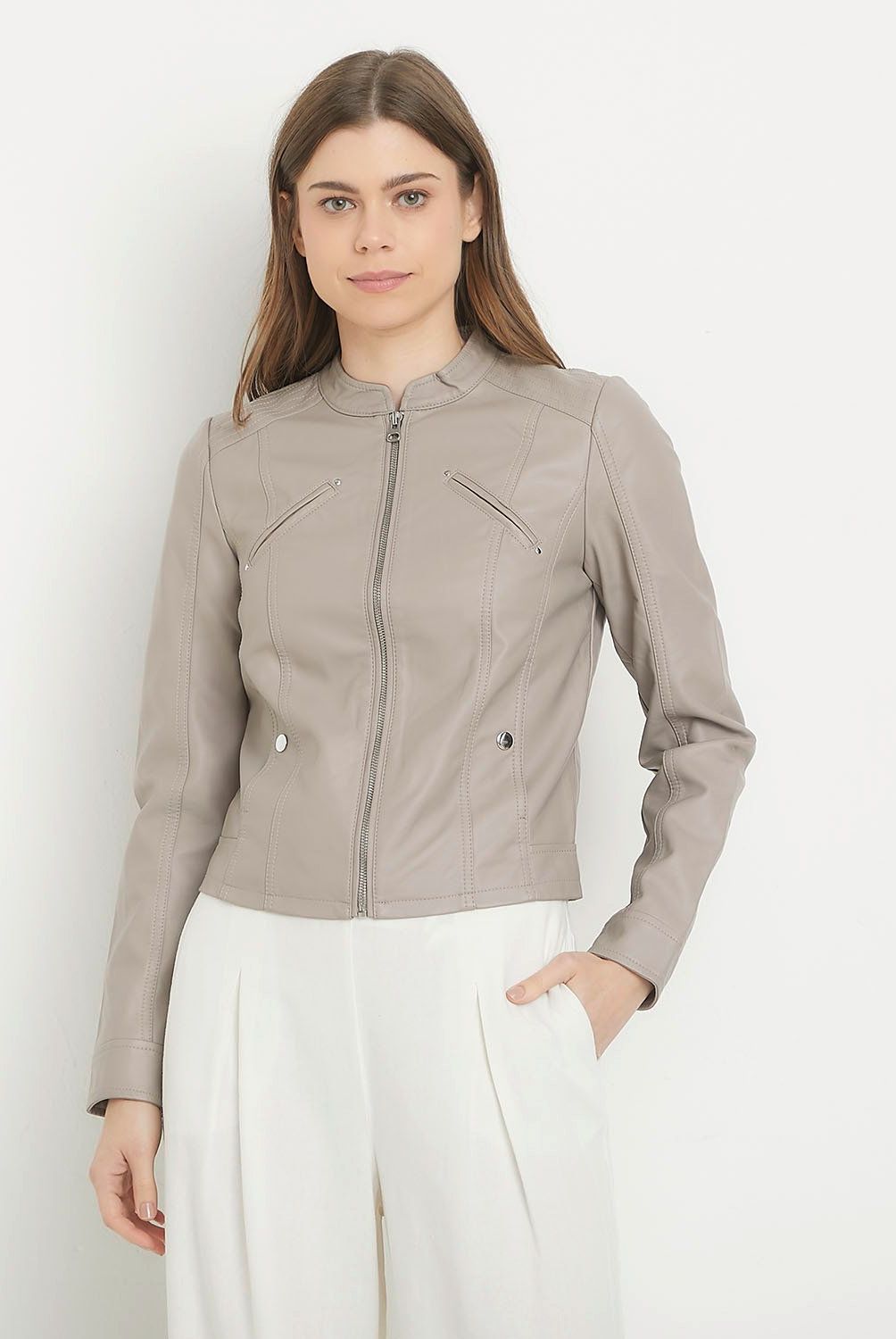 VERO MODA - Chaqueta Eco Cuero Mujer Vero Moda