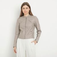 Chaqueta Eco Cuero Mujer