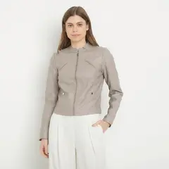 VERO MODA - Chaqueta Eco Cuero Mujer