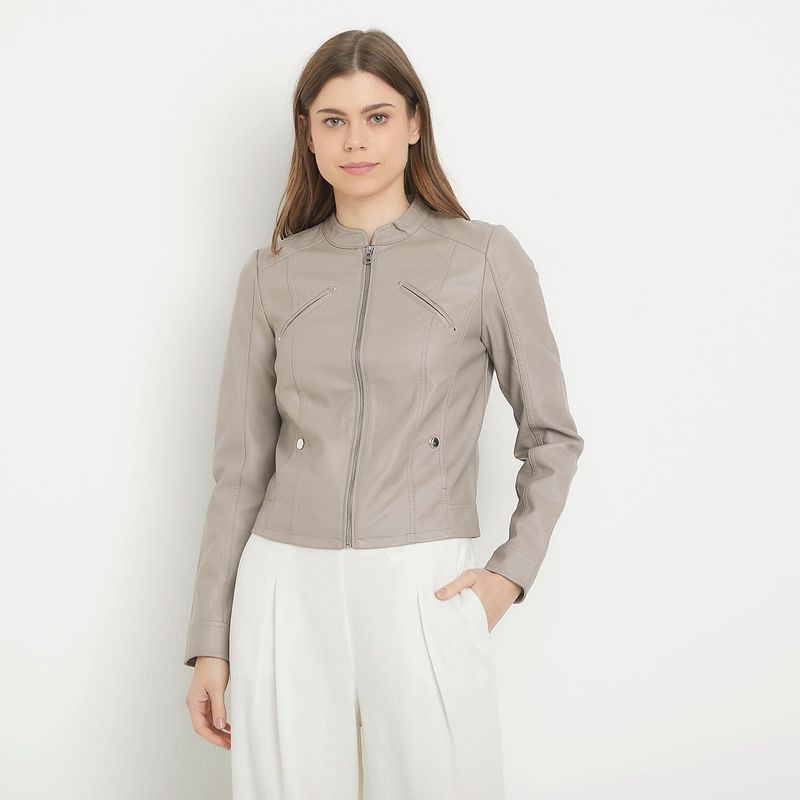 VERO MODA - Chaqueta Eco Cuero Mujer Vero Moda