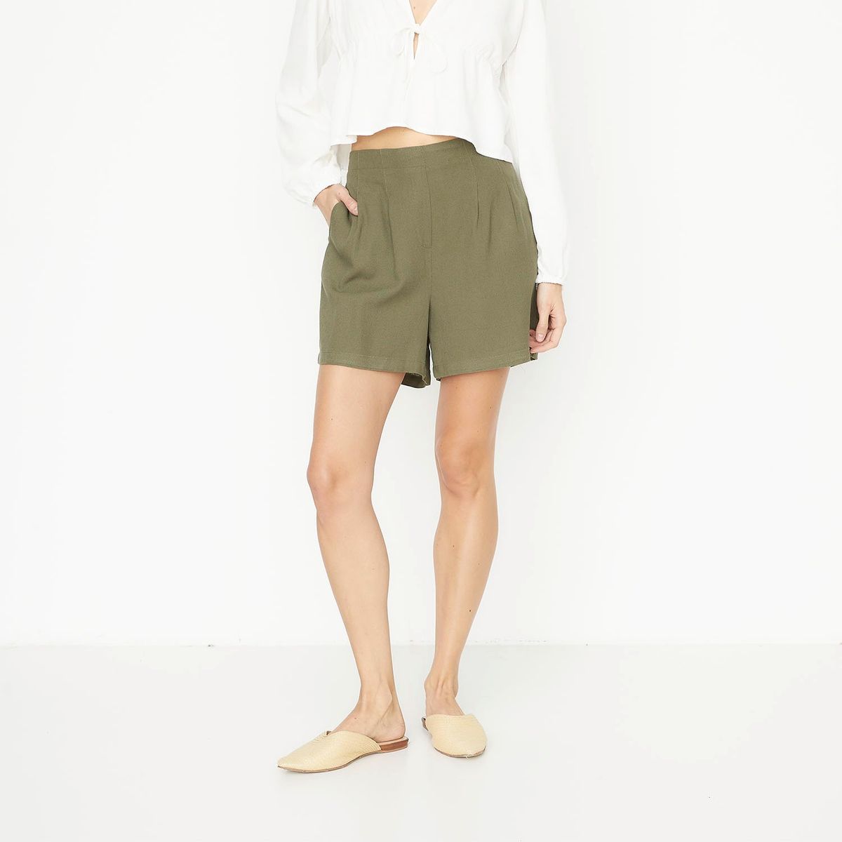 VERO MODA - Short Viscosa Mujer Vero Moda