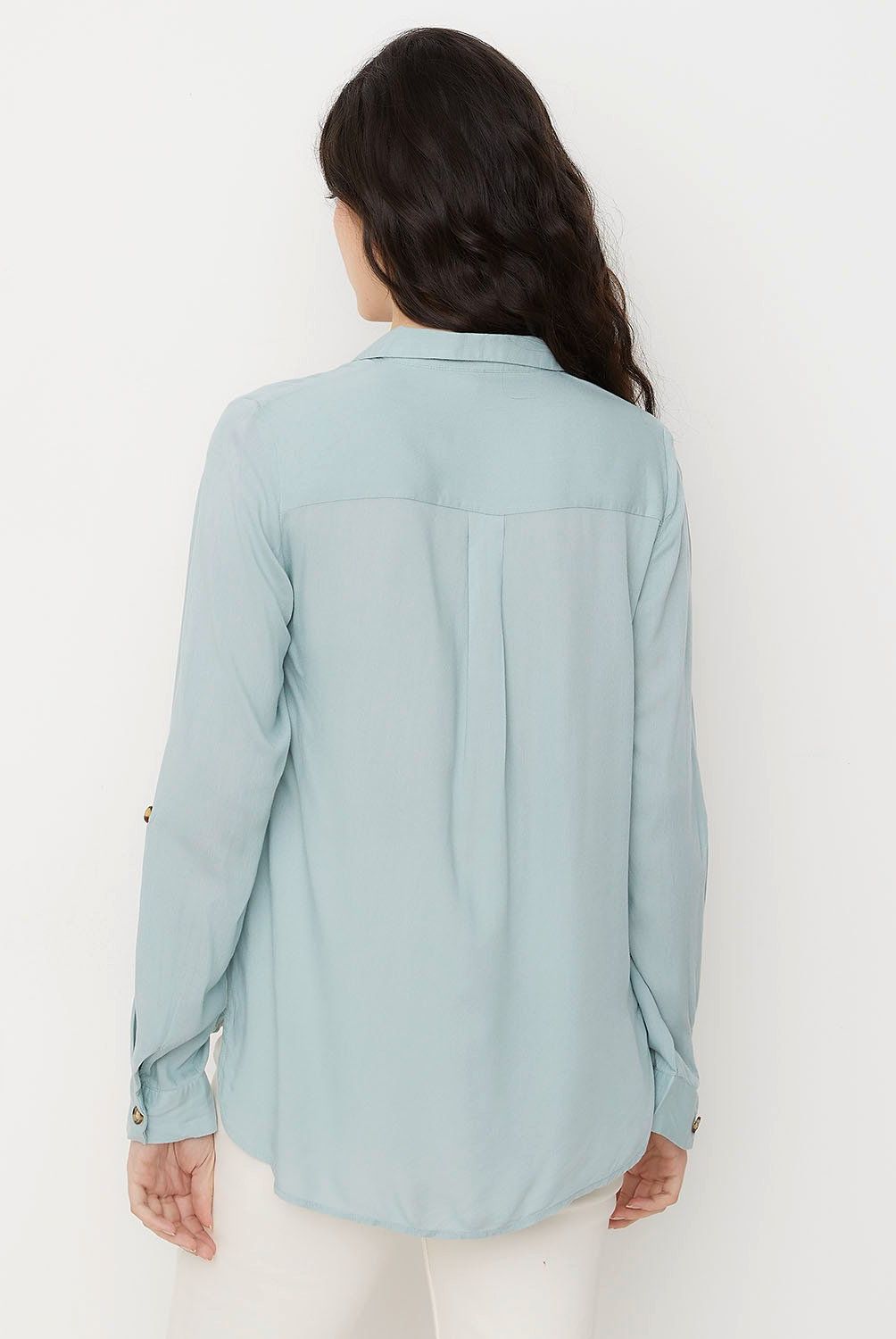 VERO MODA - Blusa Manga Larga Botones  Mujer Vero Moda