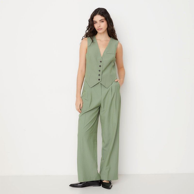 VERO MODA - Pantalón Ancho Mujer Vero Moda