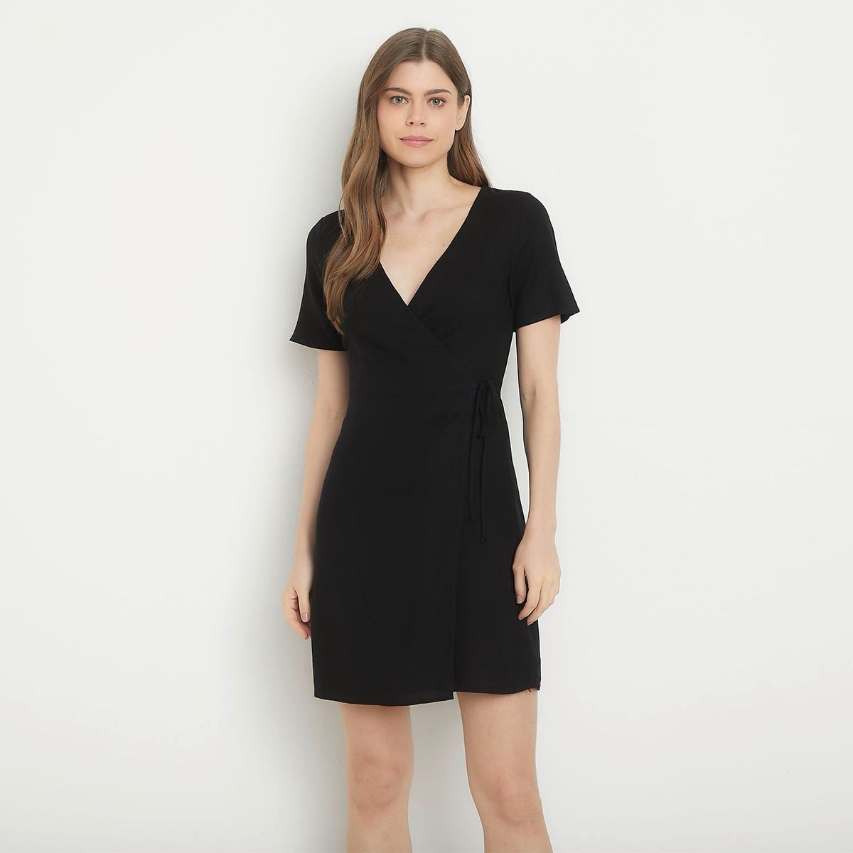 VERO MODA - Vestido Corto Manga Corta Mujer Vero Moda