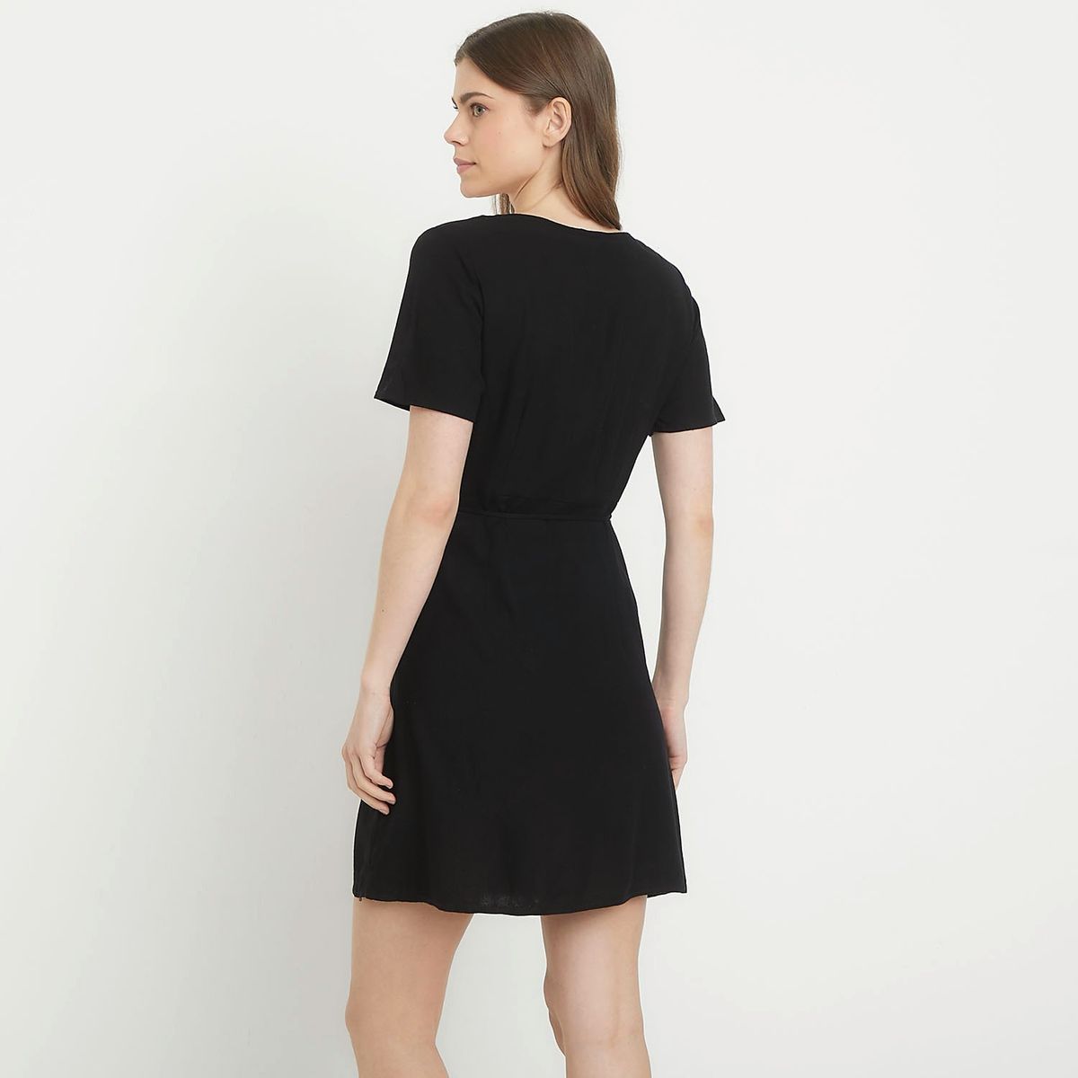 VERO MODA - Vestido Corto Manga Corta Mujer Vero Moda