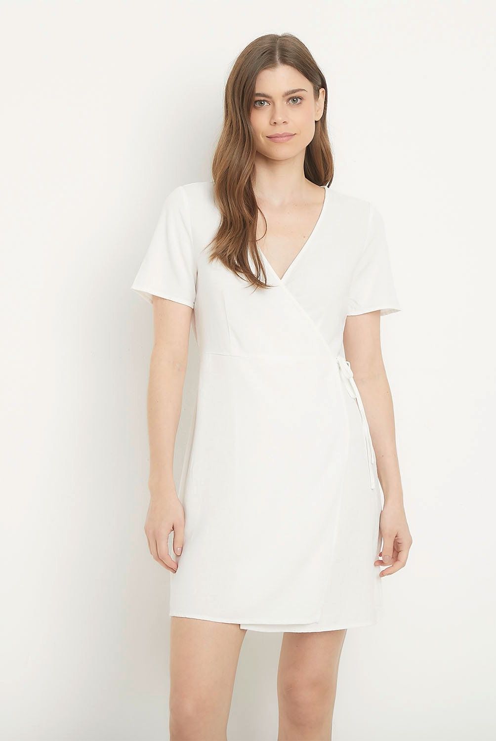 VERO MODA - Vestido Corto Manga Corta Mujer Vero Moda