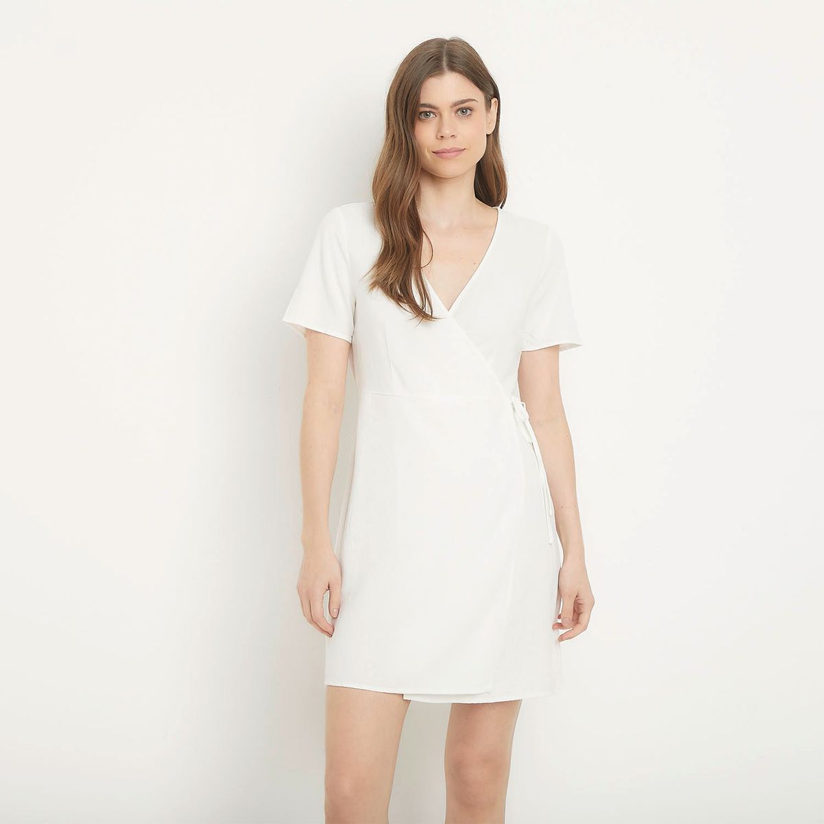 VERO MODA - Vestido Corto Manga Corta Mujer Vero Moda