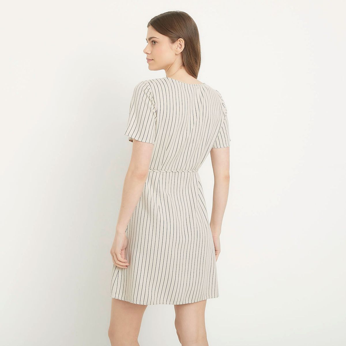 VERO MODA - Vestido Corto Manga Corta Mujer Vero Moda