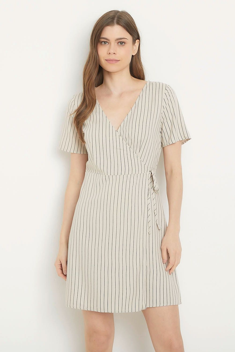 VERO MODA - Vestido Corto Manga Corta Mujer Vero Moda