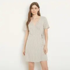 VERO MODA - Vestido Corto Manga Corta Mujer