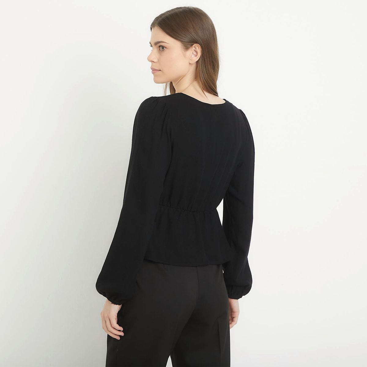 VERO MODA - Blusa Crop Manga Larga Mujer Vero Moda