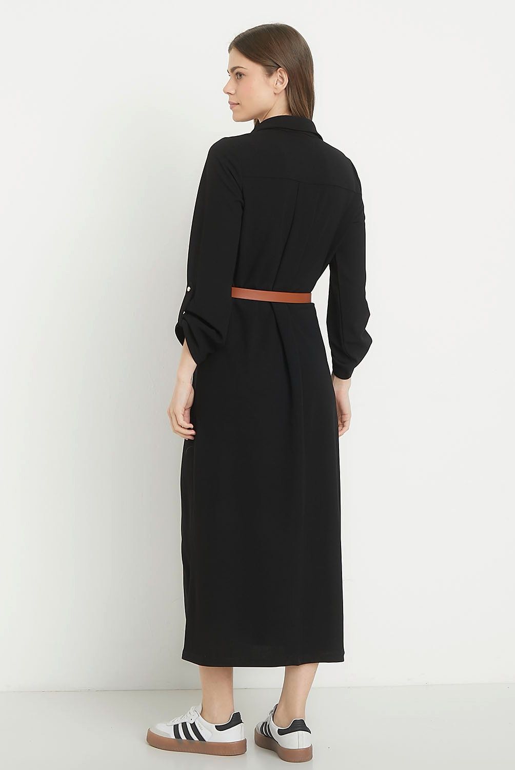 VERO MODA - Vestido Largo Manga Corta Mujer Vero Moda