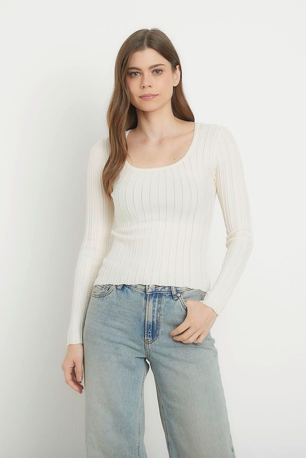 VERO MODA - Polera Manga Larga Mujer Vero Moda