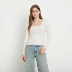 VERO MODA - Polera Manga Larga Mujer