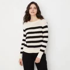VERO MODA - Sweater Rayas Mujer