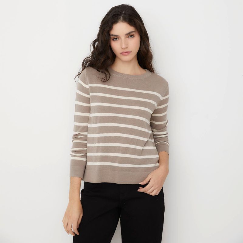 VERO MODA - Sweater Rayas Mujer Vero Moda