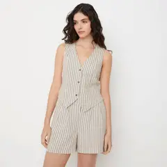 VERO MODA - Vest Botones Mujer