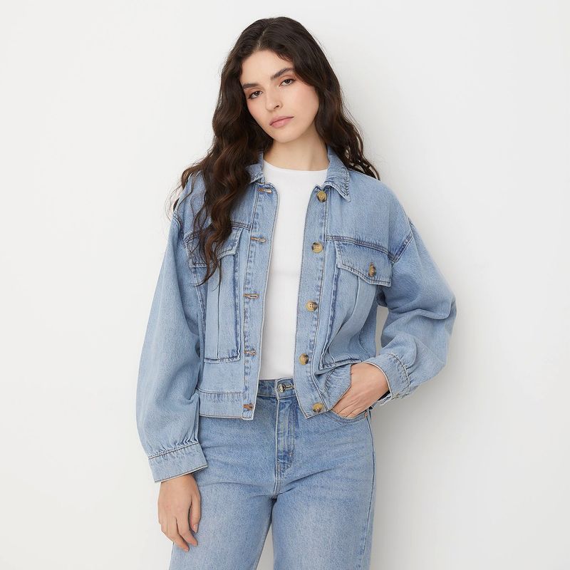 VERO MODA - Chaqueta 100% Algodón Mujer Vero Moda