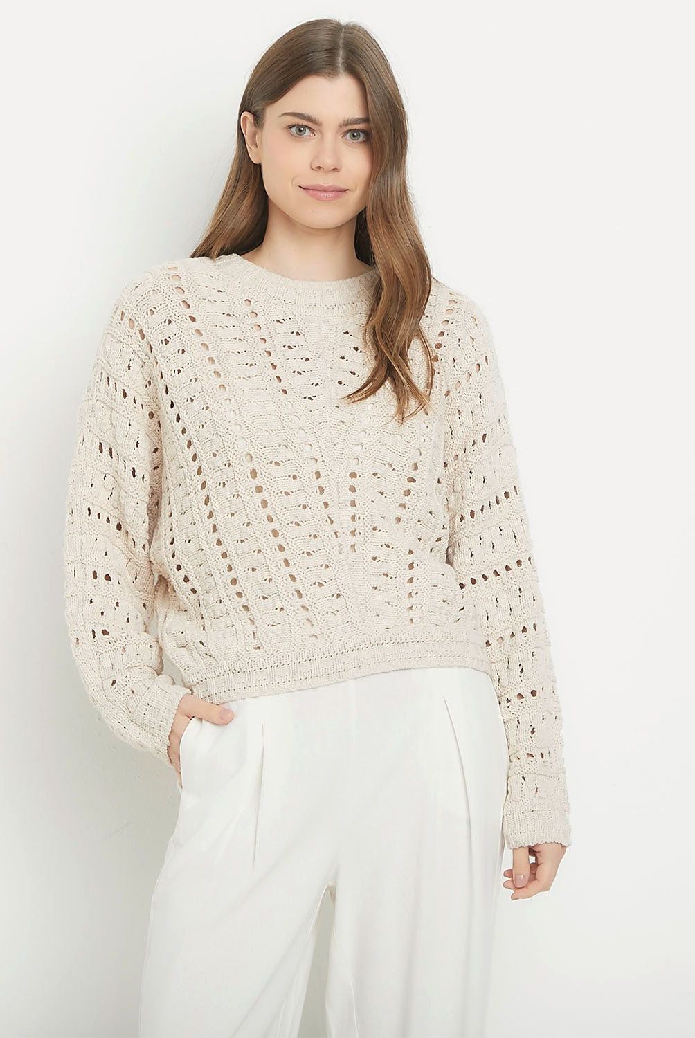 VERO MODA - Sweater Algodón Mujer Vero Moda