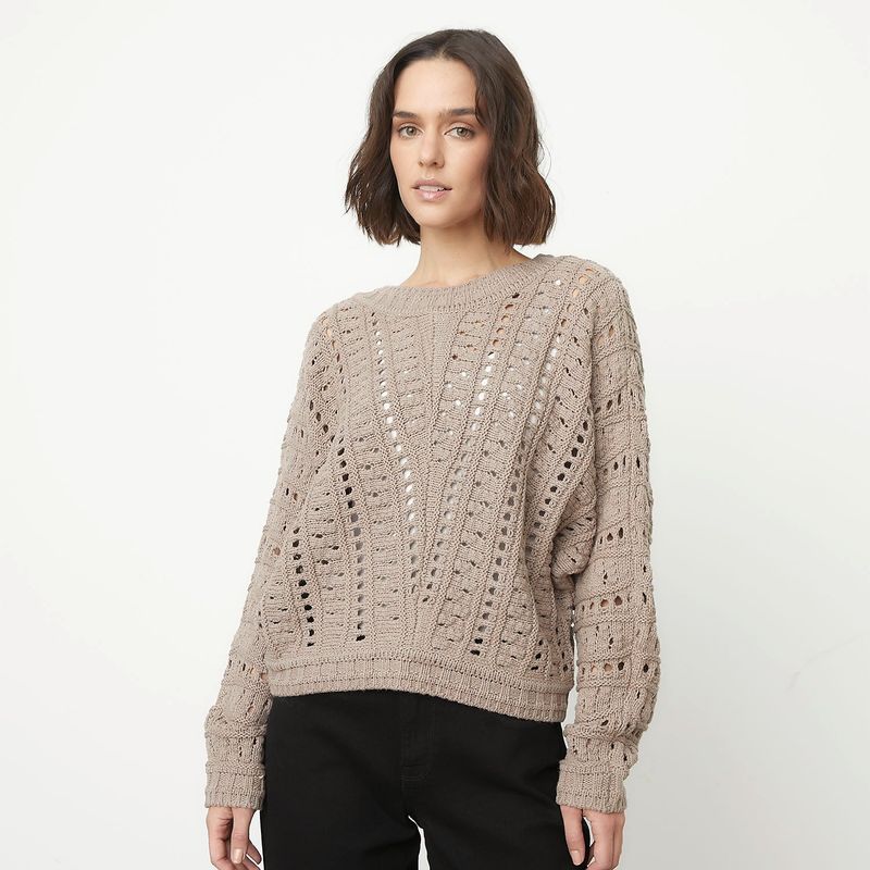 VERO MODA - Sweater Algodón Mujer Vero Moda