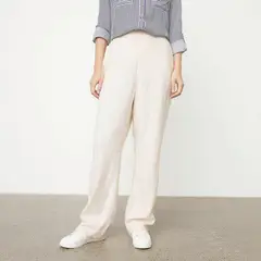 VERO MODA - Pantalón Blanco Liso Mujer