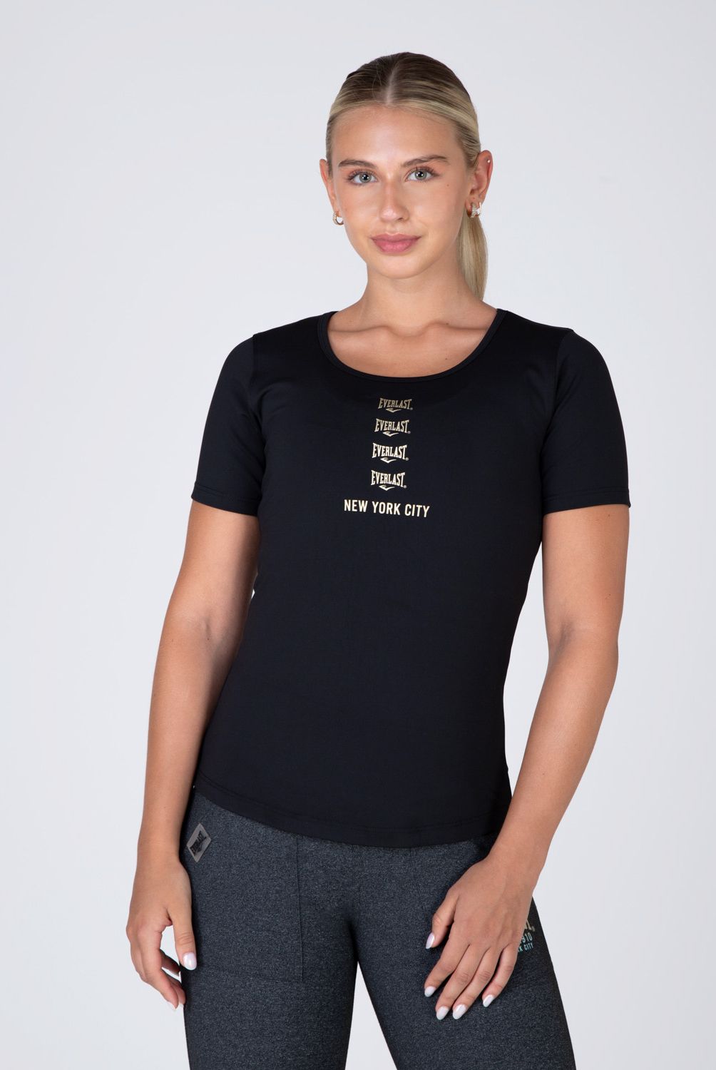 EVERLAST - Polera Manga Corta Really Mujer Everlast