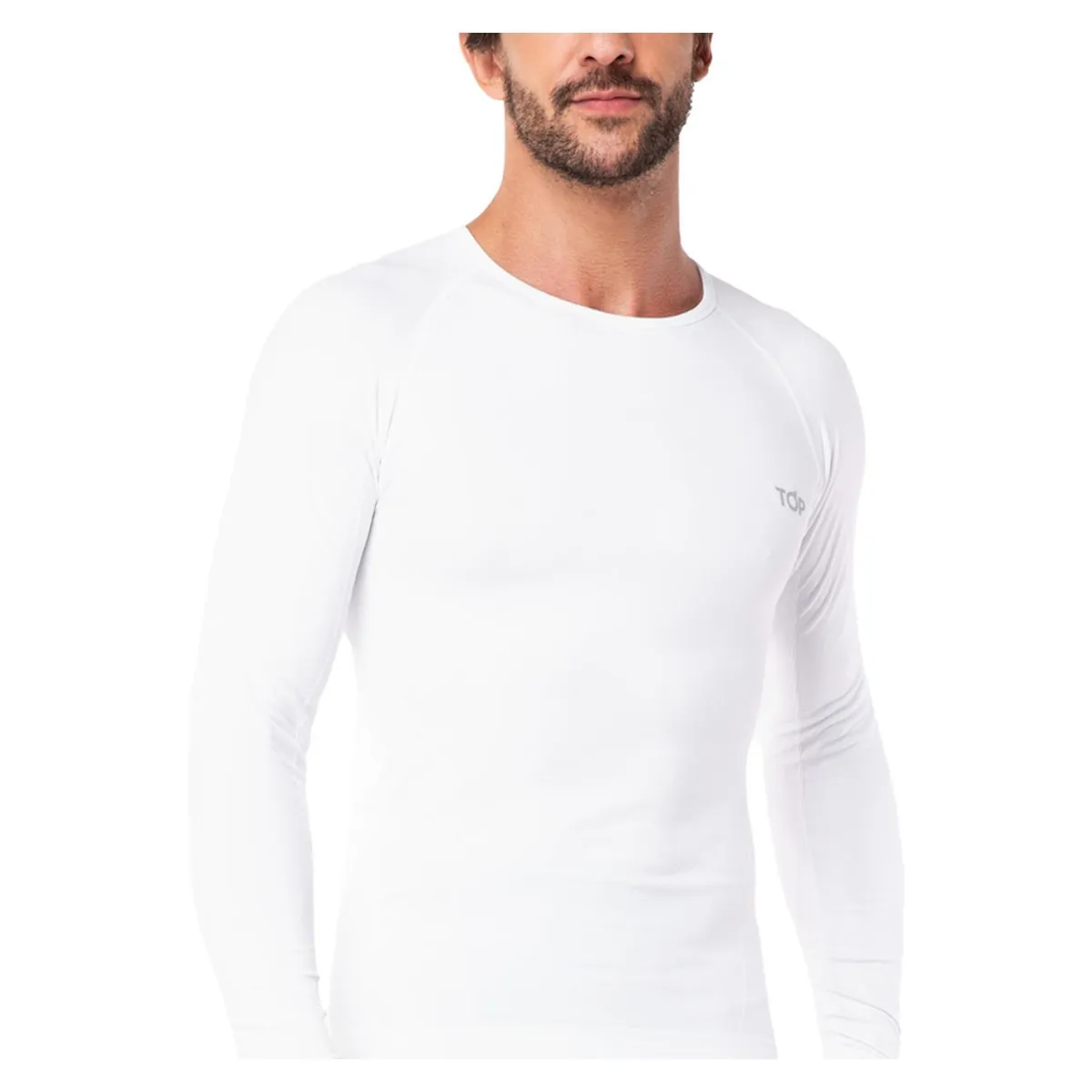 TOP - Pack de 2 Camisetas Manga Larga Hombre Top